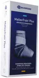 BAUERFEIND MalleoTrain Plus Aktivbandage Grösse 3 links titan