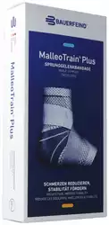 BAUERFEIND MalleoTrain Plus Aktivbandage Grösse 3 rechts titan
