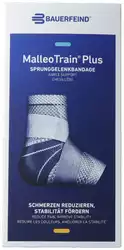 BAUERFEIND MalleoTrain Plus Aktivbandage Grösse 3 rechts titan