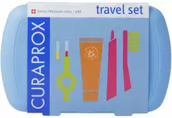 Curaprox Travel Set blau