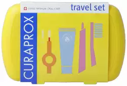 Curaprox Travel Set gelb