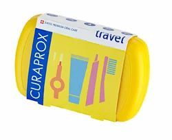 Curaprox Travel Set gelb