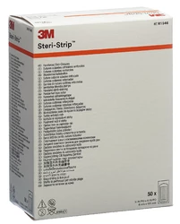 3M Steri-Strip 6x100mm weiss verstärkt