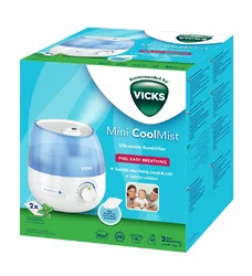 Vicks Mini Kaltluft Ultraschall-Luftbefeuchter VUL525E