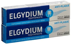 ELGYDIUM Anti-Plaque Zahnpasta Duo