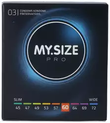 MY.SIZE PRO préservatif 60mm