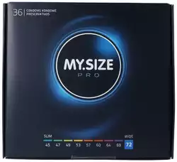 MY.SIZE PRO Kondom 72mm