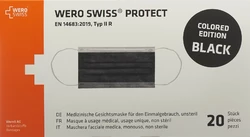 WERO SWISS Protect Maske Typ IIR schwarz