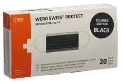 WERO SWISS Protect Maske Typ IIR schwarz