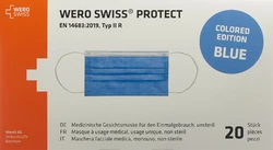 WERO SWISS Protect Maske Typ IIR blau