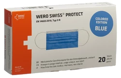 WERO SWISS Protect Maske Typ IIR blau