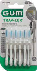 GUM TRAV-LER Trav-Ler 2.0mm ISO 6 cylindric grau