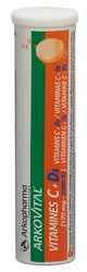 Arkovital Vitamin C + D3 Brausetablette