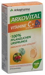 Arkovital Vitamin C + D3 Brausetablette
