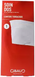 Gibaud Rippengurt Herren Gr1 70-100cm weiss