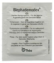 Blephademodex lingettes stériles individuelles