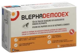 Blephademodex lingettes stériles individuelles