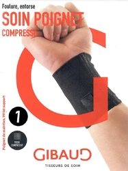 Gibaud Stützarmband Gr1 13-15cm schwarz