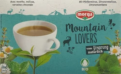 morga Mountain Lovers Tee mit Hülle Bio Knospe
