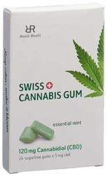 SWISS CANNABIS Gum 120 mg CBD Mint