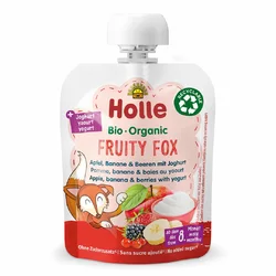Holle Fruity Fox Apfel Banane & Beeren mit Joghurt