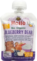 Holle Blueberry Bear Pouchy Heidelbeere Apfel & Banane mit Joghurt
