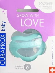 Curaprox Baby Schnuller Gr0 türkis