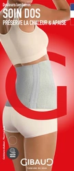 Gibaud CHALEUR Nierenwärmer M 25cm ecru