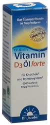 Dr. Jacob's Vitamin D3 Öl forte
