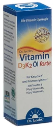 Dr. Jacob's Vitamin D3K2 Öl forte