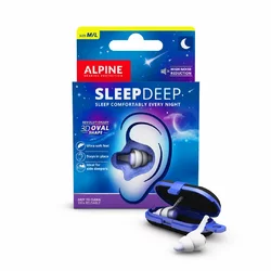 ALPINE SleepDeep Gehörschutzstöpsel mit Euroloch