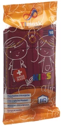 TImask Einweg-Medizinmaske Typ IIR KIDS bordeaux