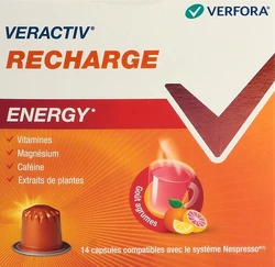 Veractiv Recharge nespresso Kapseln Alu