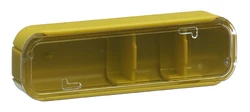 Pilbox Mini Medikamentenspender 7 Tage deutsch/französisch grau