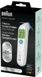 Braun Sensian Swipe 5 Stirn Thermometer BST200WE