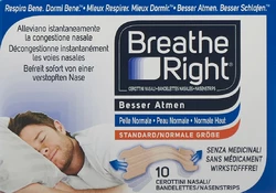 Breathe Right TAN bandelettes nasales S/M