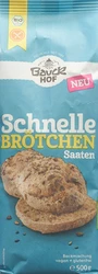 Bauckhof Schnelle Brötchen Saaten glutenfrei
