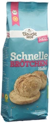 Bauckhof Schnelle Brötchen Hafer glutenfrei