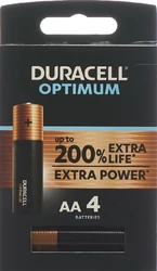 Duracell Batterie Optimum AA