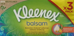Kleenex Balsam Taschentücher Box Trio
