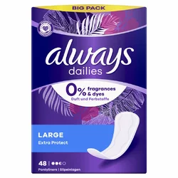 always Slipeinlage Extra Protect Large 0% Big Pack