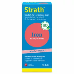 Strath Iron natürliches Eisen+Kräuterhefe Tablette