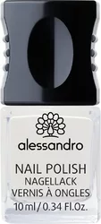 Alessandro International Nagellack ohne Verpackung 01 White Honeymoon