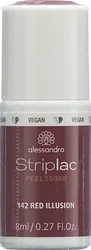Alessandro International Striplac 2 0 Peel or Soak Red Illusion
