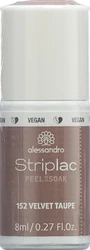 Alessandro International Striplac 2 0 Peel or Soak Velvet Taupe