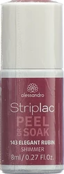Alessandro International Striplac 2 0 Peel or Soak Elegant Rubin