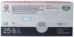 flawa MaXsmile Maske Typ II transparent EU