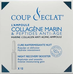 COUP d‘ECLAT Die Ampulle Meereskollagen und Anti-Aging-Peptide