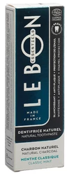 LEBON ESSENTIELS Zahnpasta klassische Minze + Kohle Bio