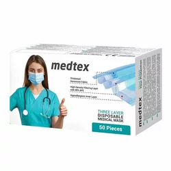 MedTex Medizinische Einweg Maske Typ IIR EN14683